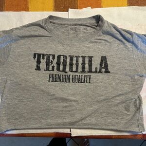 Tequila Premium Quality Gray Tee
